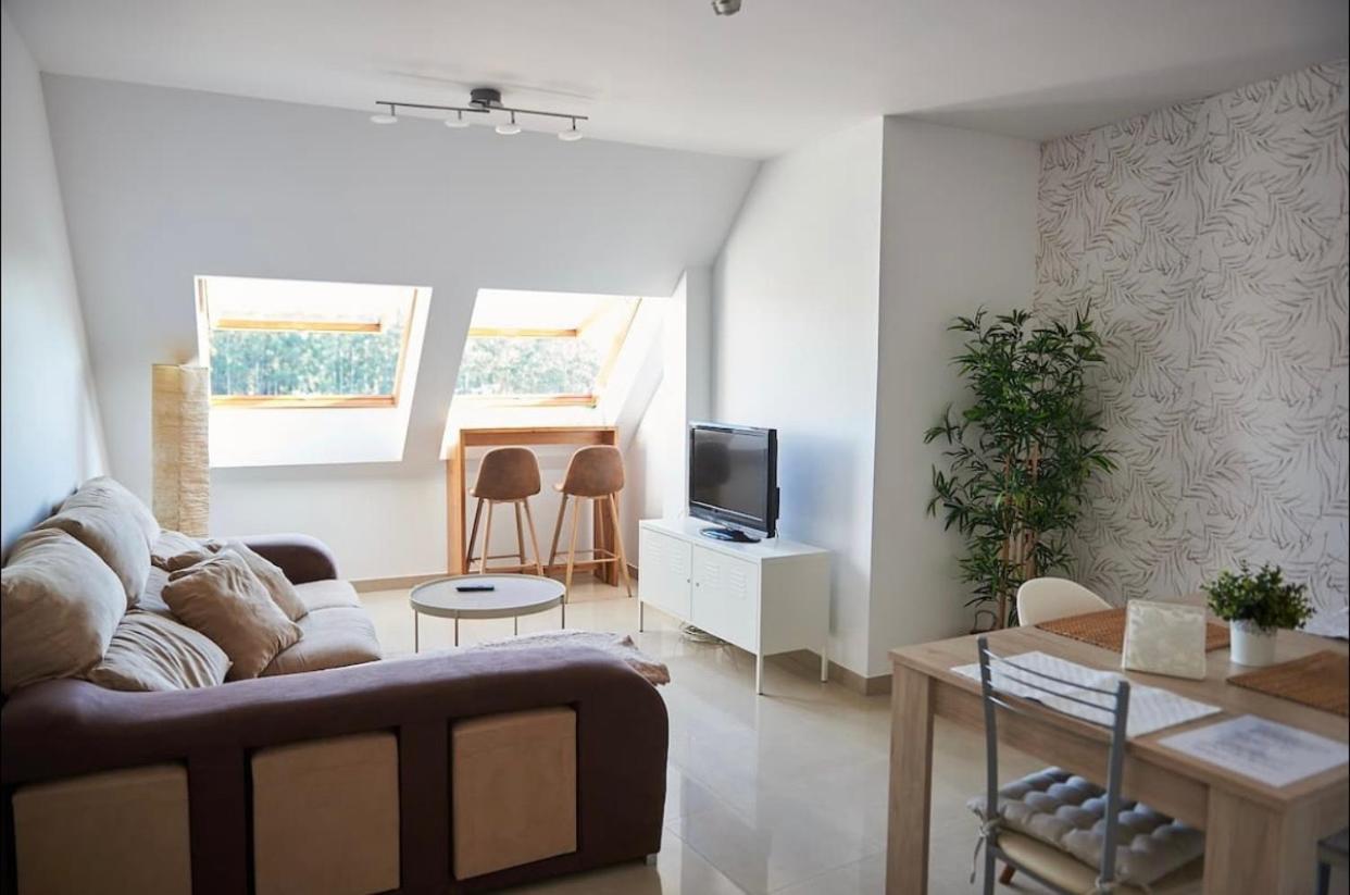 Exclusivo Atico Boutique Con Vistas Al Mar Appartement Villanueva De Arosa Buitenkant foto