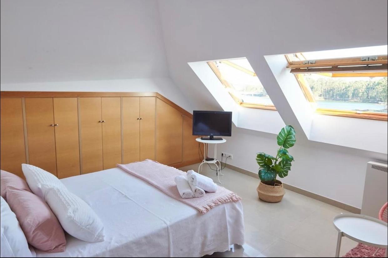 Exclusivo Atico Boutique Con Vistas Al Mar Appartement Villanueva De Arosa Buitenkant foto