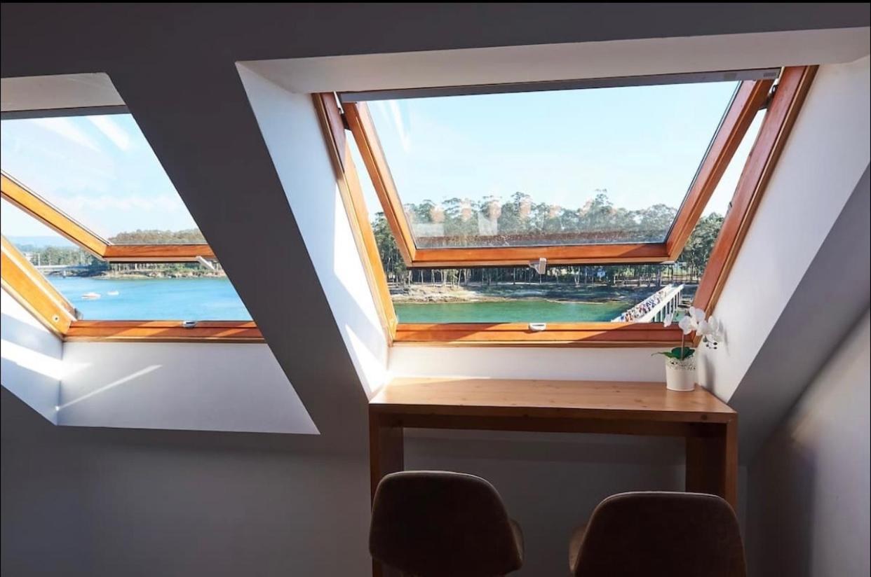 Exclusivo Atico Boutique Con Vistas Al Mar Appartement Villanueva De Arosa Buitenkant foto