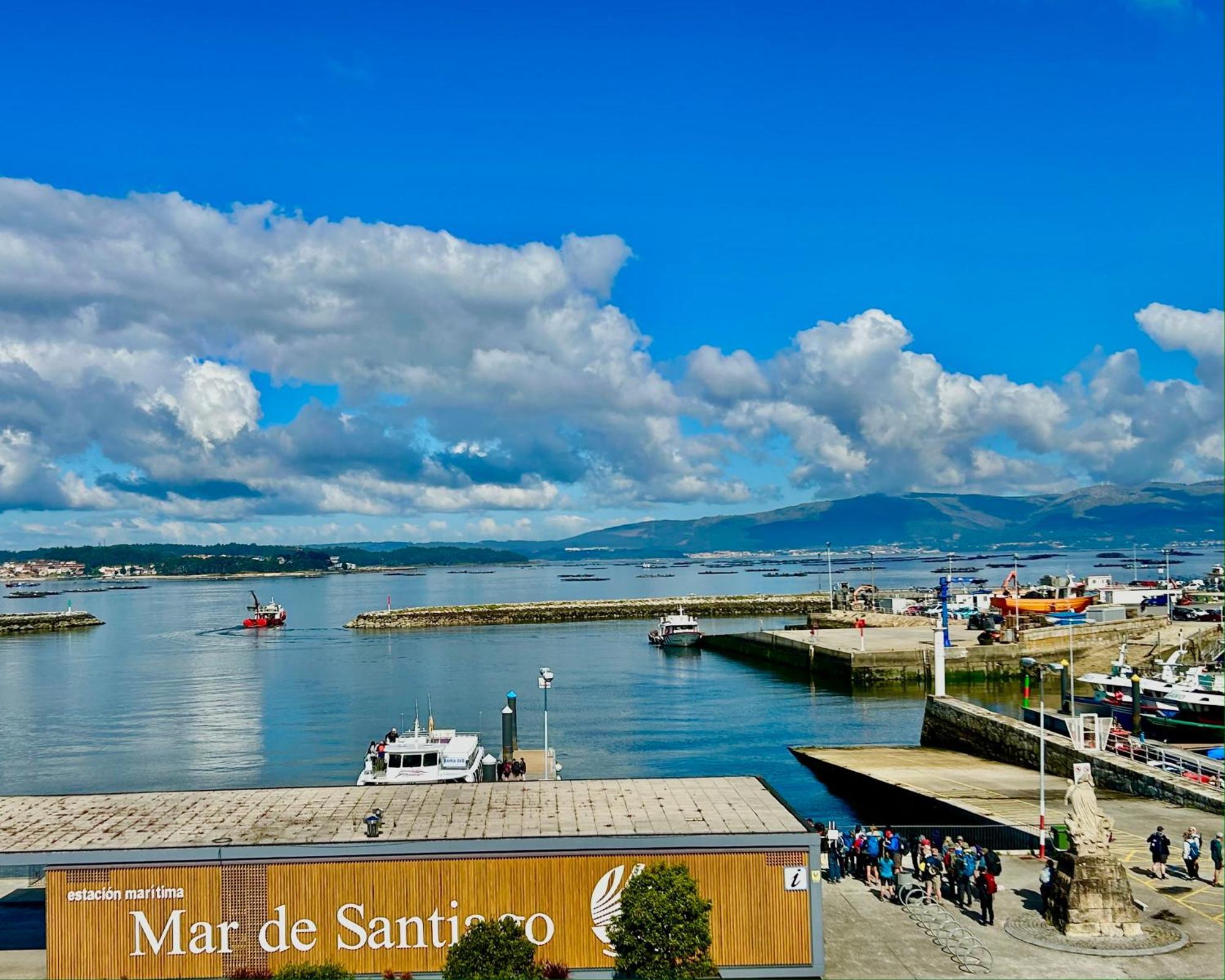 Exclusivo Atico Boutique Con Vistas Al Mar Appartement Villanueva De Arosa Buitenkant foto