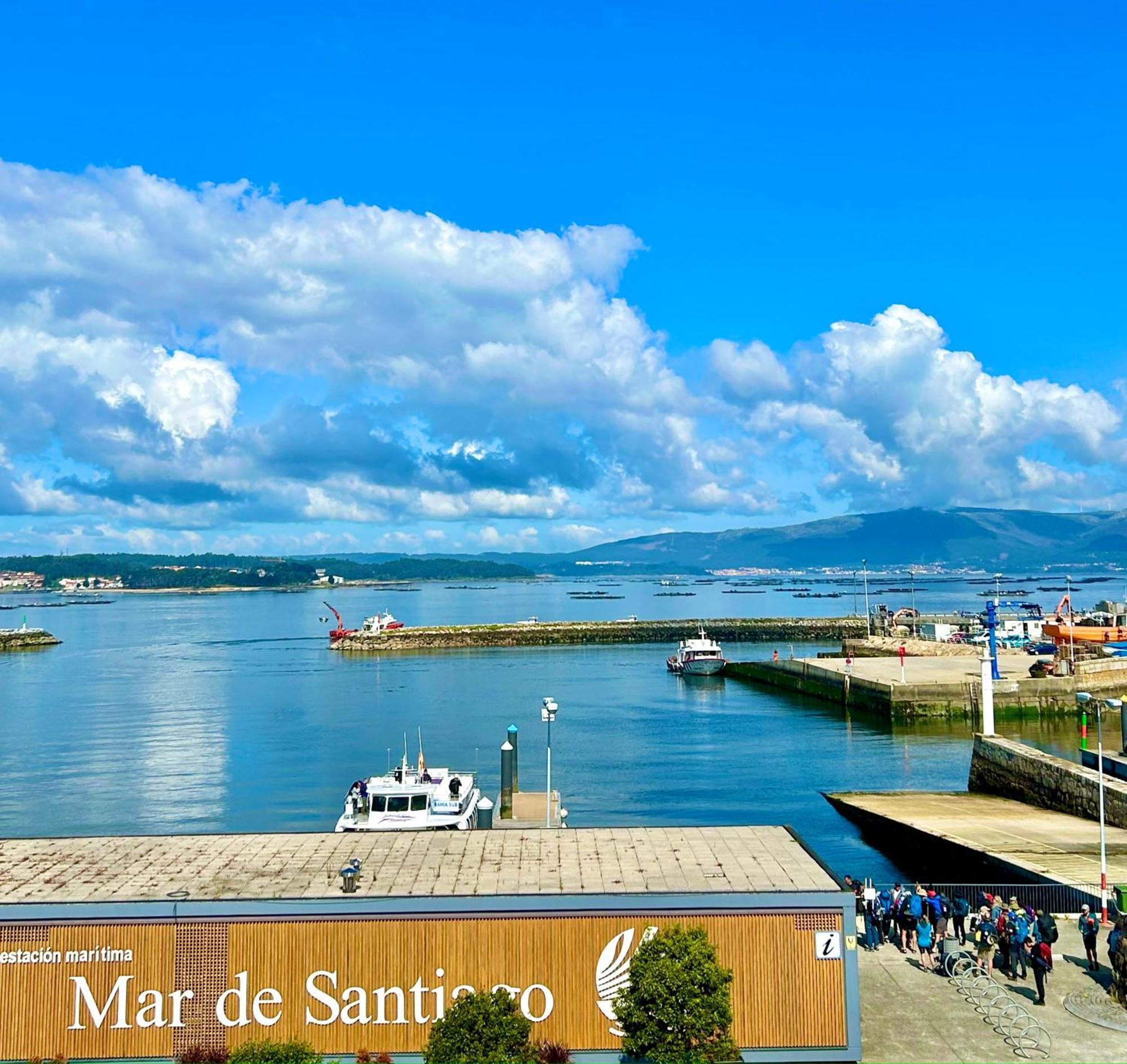 Exclusivo Atico Boutique Con Vistas Al Mar Appartement Villanueva De Arosa Buitenkant foto